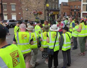 Pride volunteers gather 2022